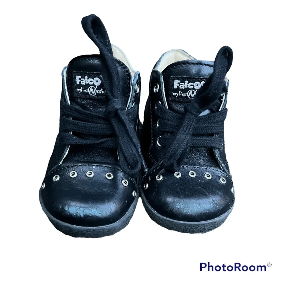 Falcotto Naturino leather baby booties size. 20 (9-12month)